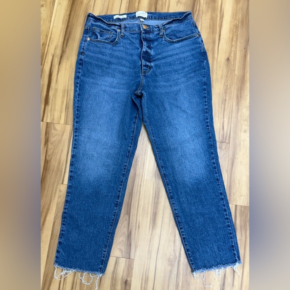 Universal Thread Denim - Denim Blue Straight Leg Women's Jeans - 14R